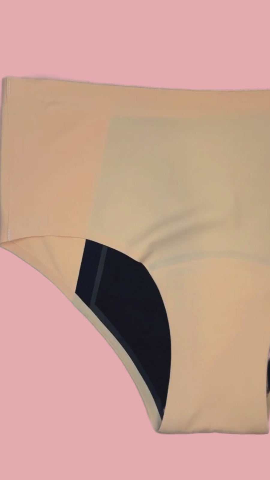 EMMY Seamless Menstrual Briefs NUDE
