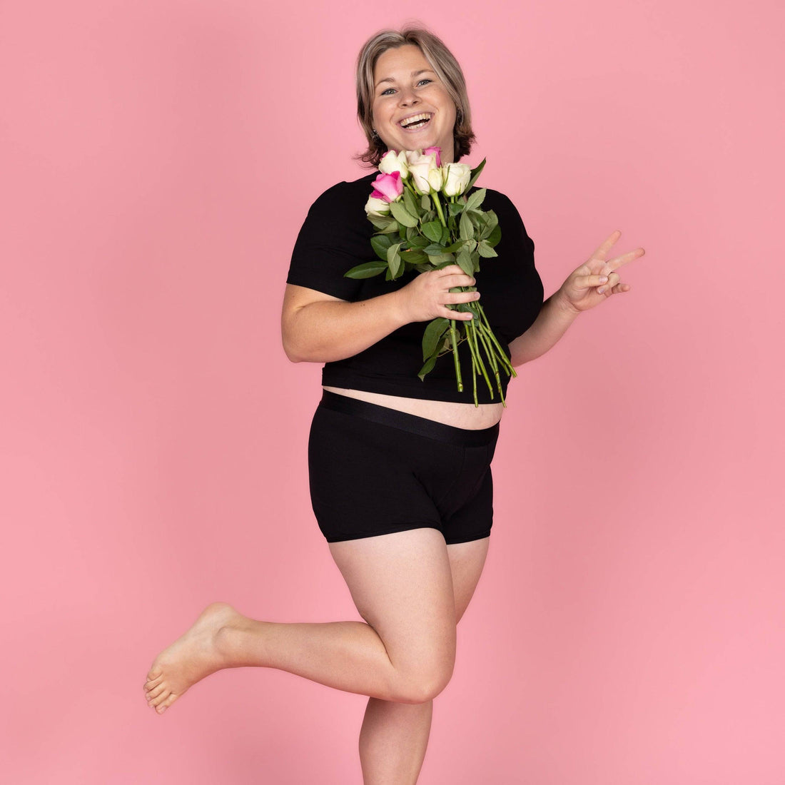 NIKKI Menstrual boxer Black - MOI ET MARIE