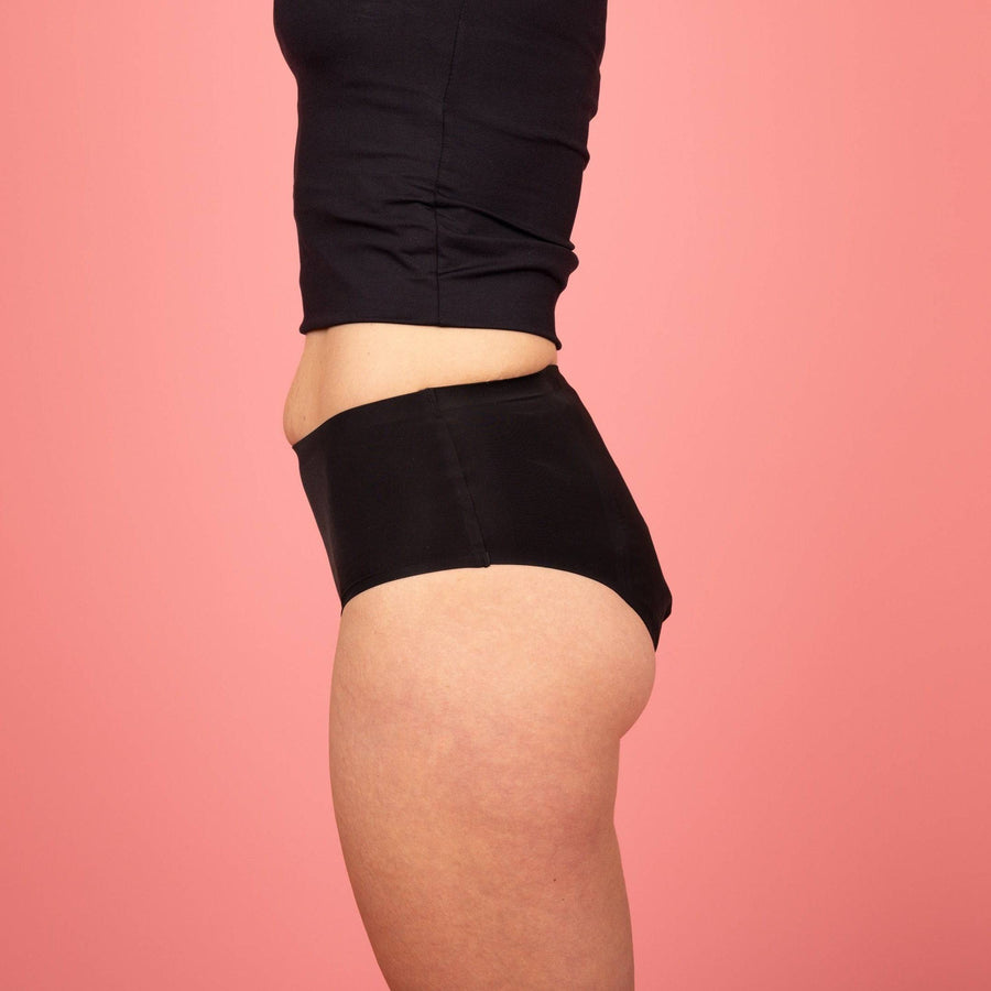 EMMY Naadloze Slip Zwart - Ja a Mary